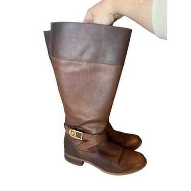 Michael Kors Bryce Brown Tall Boots