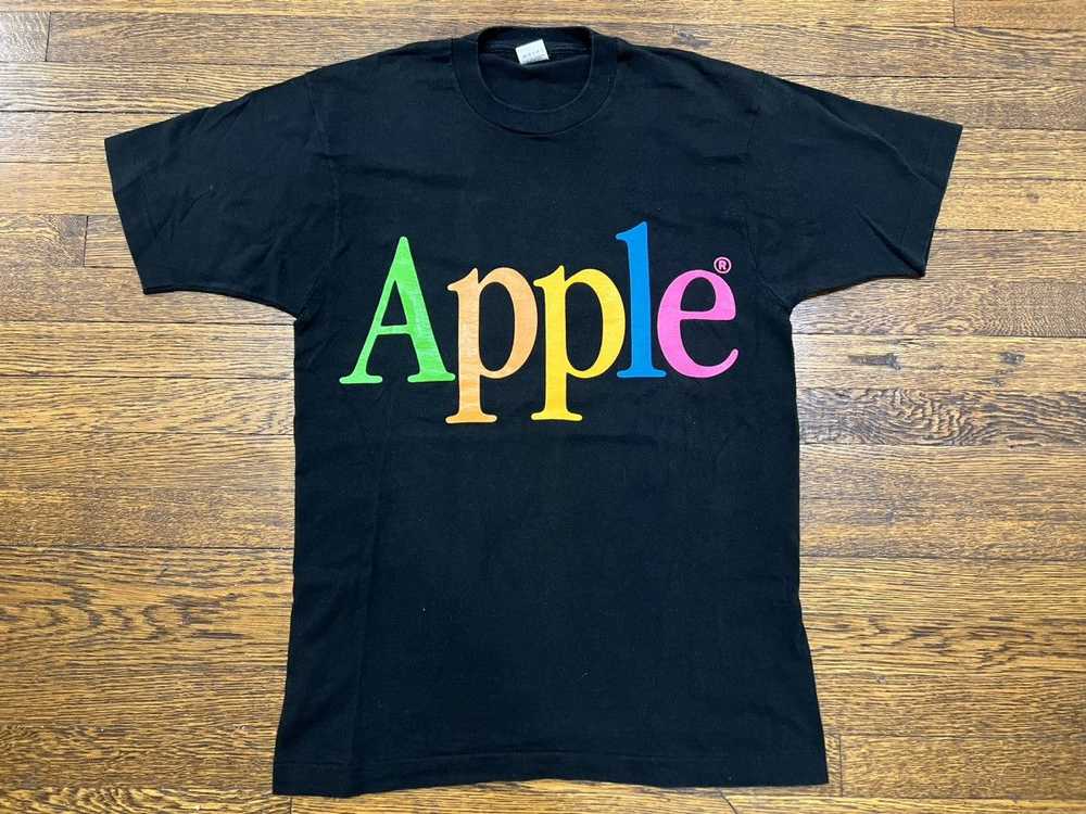 Apple × Streetwear × Vintage Vintage Apple Rainbo… - image 1