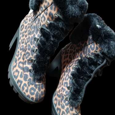 Cheetah boots