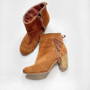 TOMS Fringed Booties