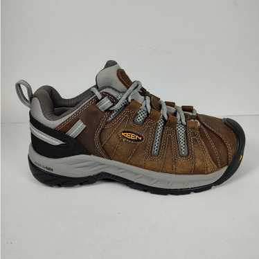 keen womens steel toe work shoes size 7w nonslip