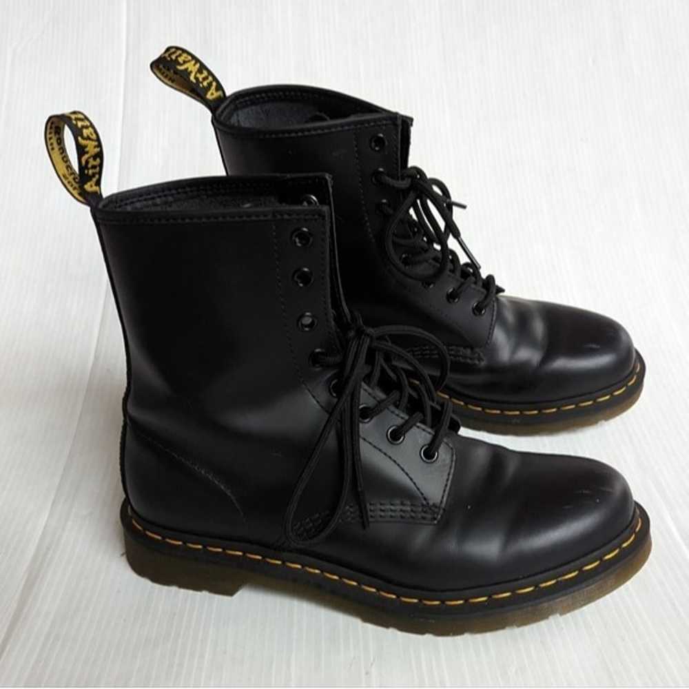 DOC MARTENS 1460 smooth black lace-up combat boot… - image 10