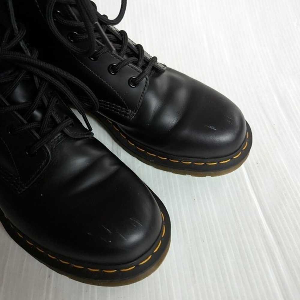 DOC MARTENS 1460 smooth black lace-up combat boot… - image 11