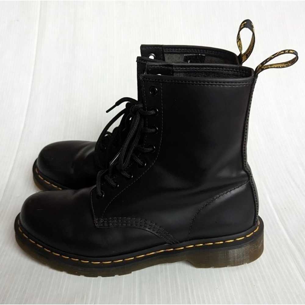 DOC MARTENS 1460 smooth black lace-up combat boot… - image 7