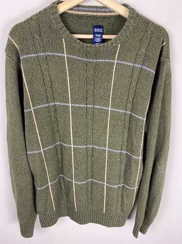Coloured Cable Knit Sweater × Vintage Vintage Grid