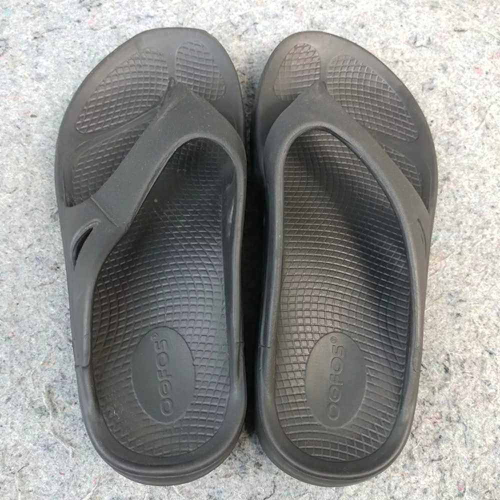 OOFOS Flip Flops Thong Sandals Womens 7 Recovery … - image 7