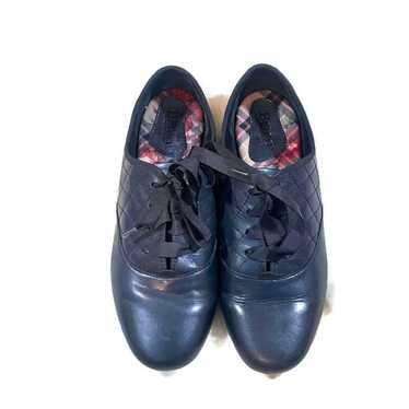 Born Black Leather Lace Up  Oxfords