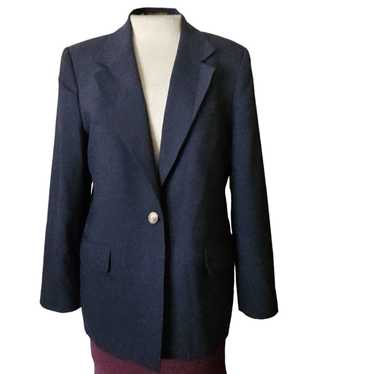 Orvis Orvis Wool Blend Black Blazer Jacket Size 10