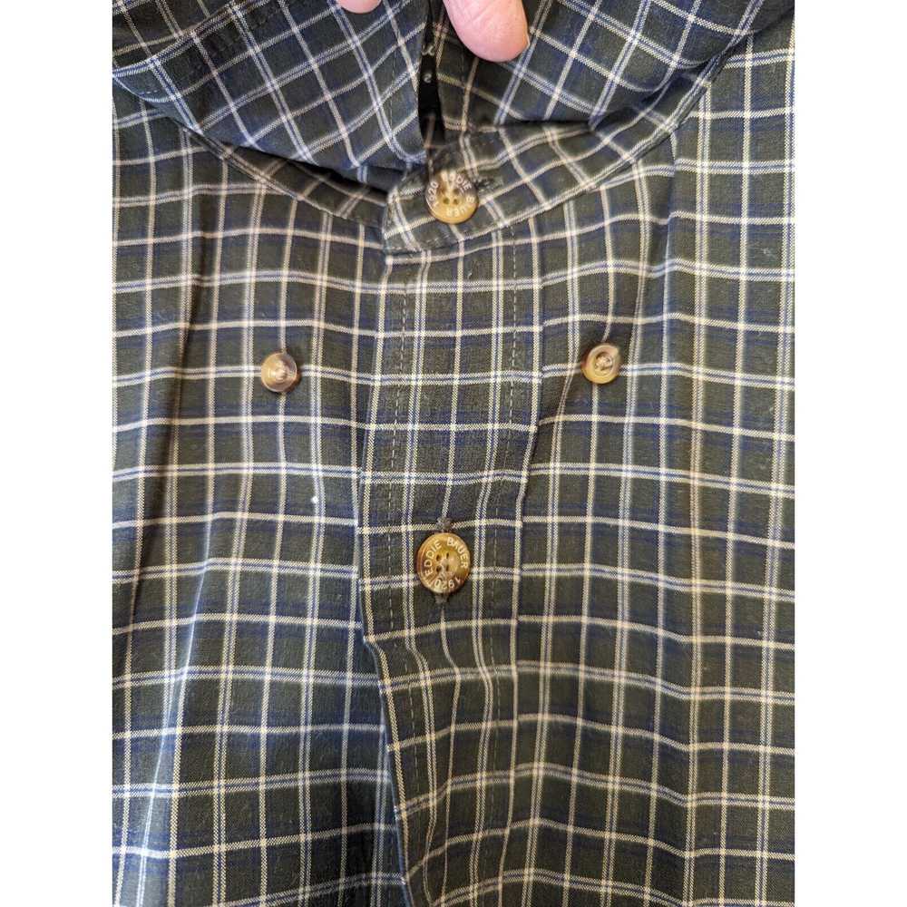 Two XL Eddie Bauer Button Down Shirts Plaid Check… - image 8