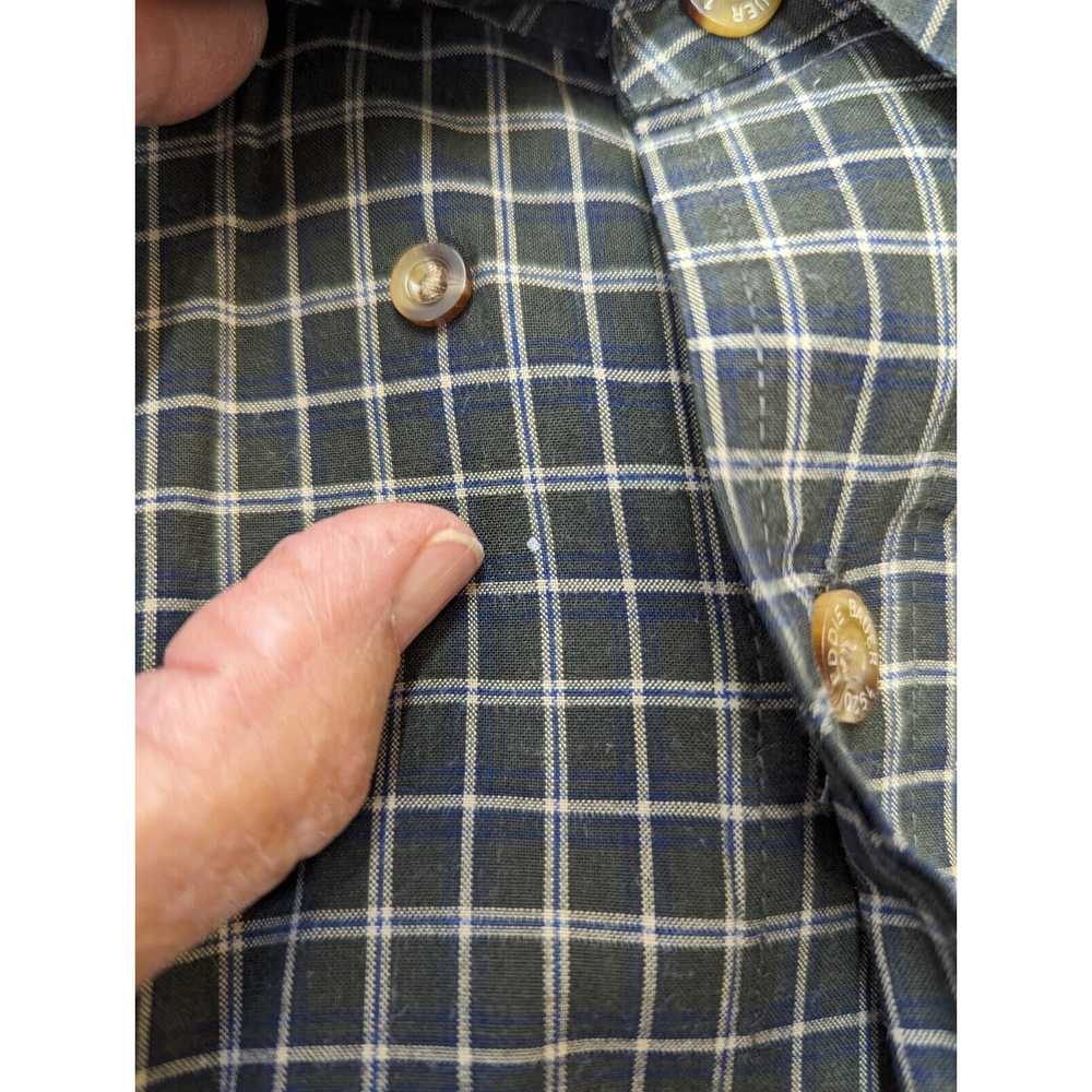 Two XL Eddie Bauer Button Down Shirts Plaid Check… - image 9