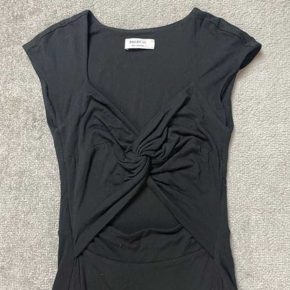 NWOT Bailey/44 Women’s Small Black Fit Flare Knot… - image 2