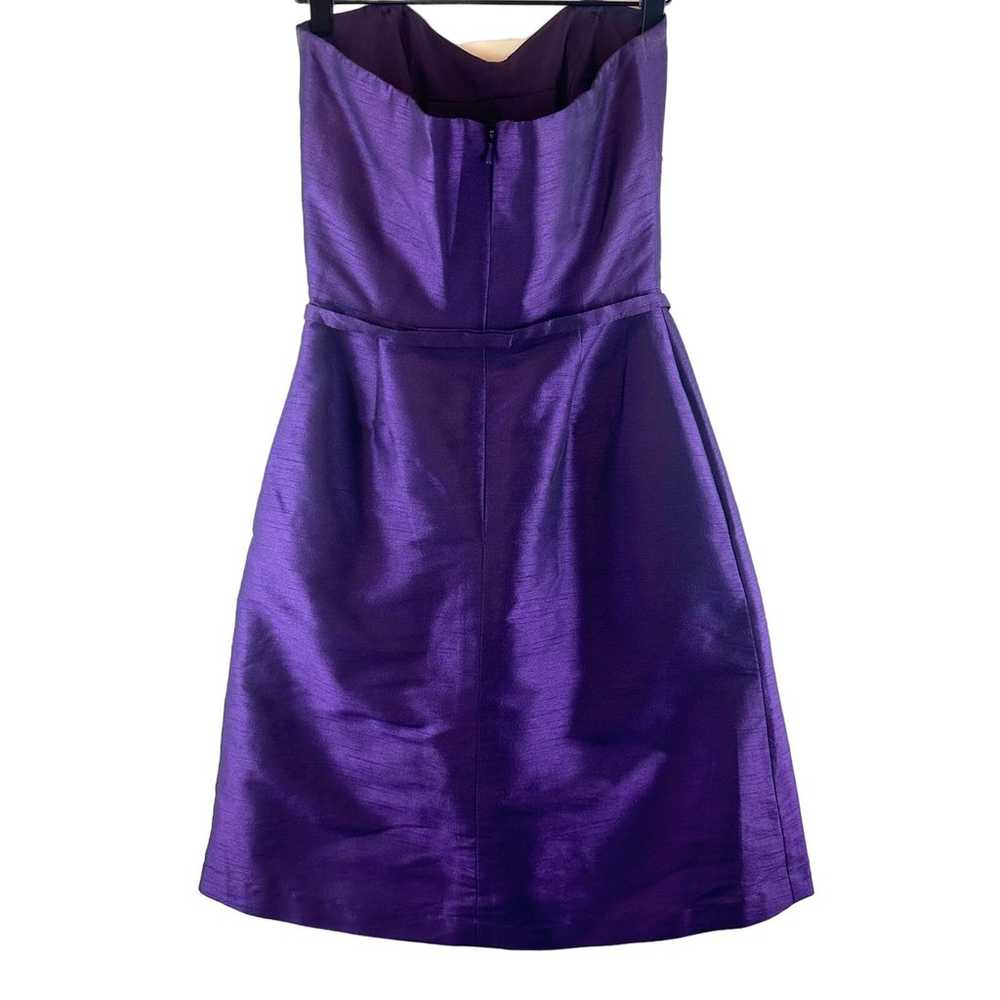 Alfred Sung Majectic Purple Strapless Cocktail Dr… - image 2