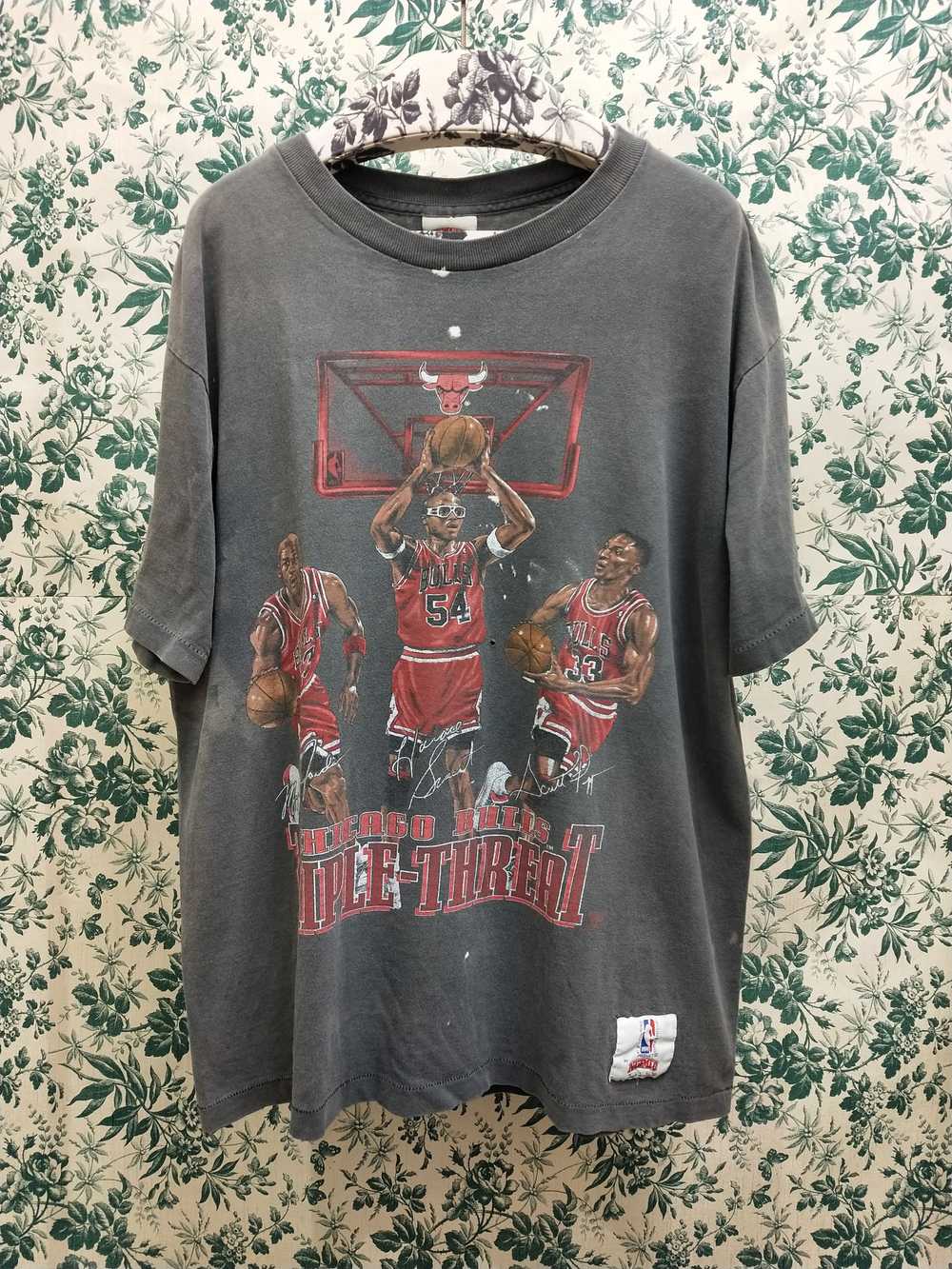 NBA × Nutmeg × Vintage 'Triple Threat' Chicago Bu… - image 1