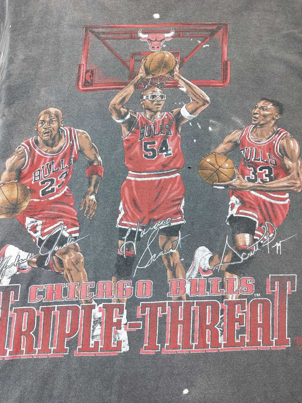 NBA × Nutmeg × Vintage 'Triple Threat' Chicago Bu… - image 3