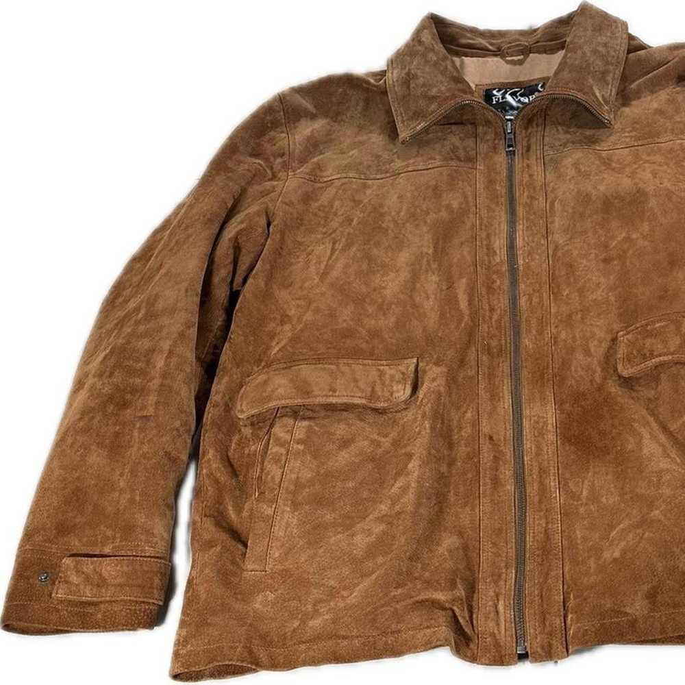 Genuine Leather × Leather Jacket Leather Coat Men… - image 2