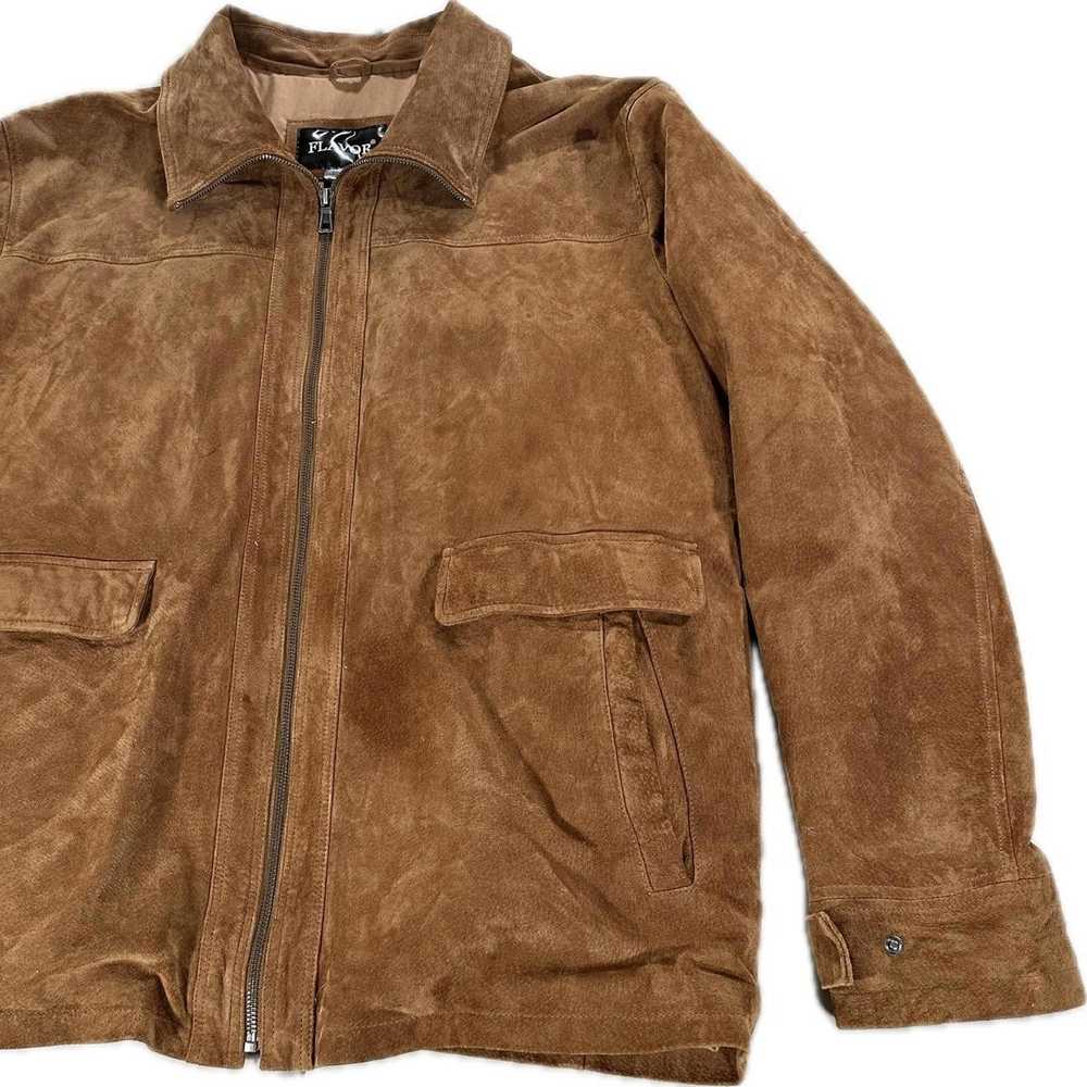 Genuine Leather × Leather Jacket Leather Coat Men… - image 3