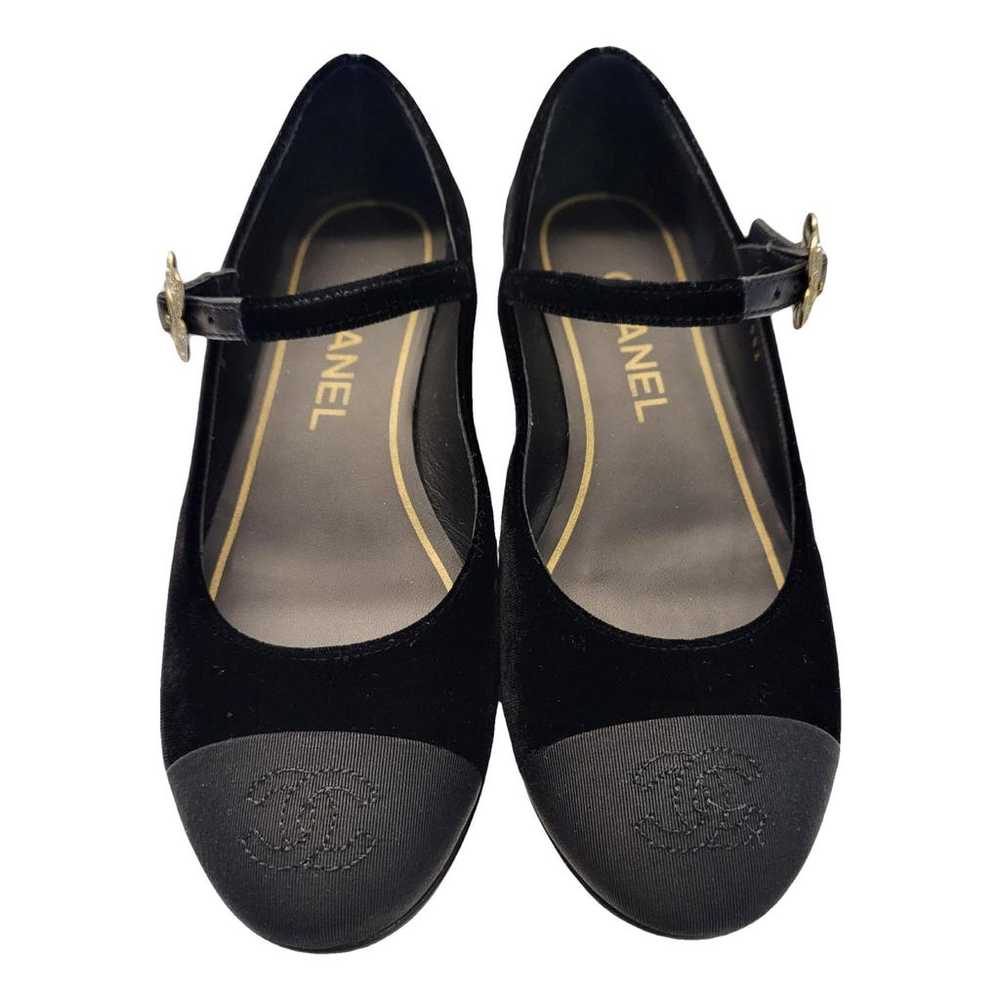 Chanel Velvet ballet flats - Gem