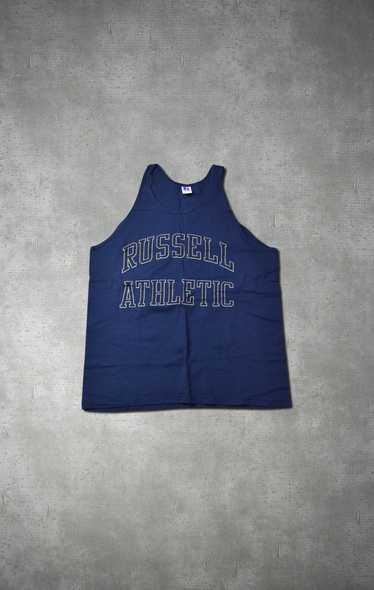 Russell Athletic × Vintage Russell logo graphic ta