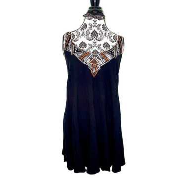 Revolve Cleobella Marina Black Mini Dress size Med