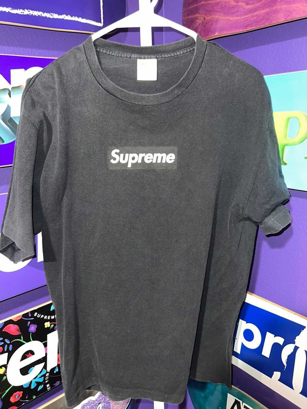 Supreme × Vintage Supreme 1999 Black Tonal Box Lo… - image 1