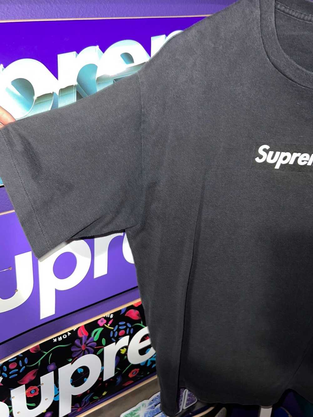 Supreme × Vintage Supreme 1999 Black Tonal Box Lo… - image 2