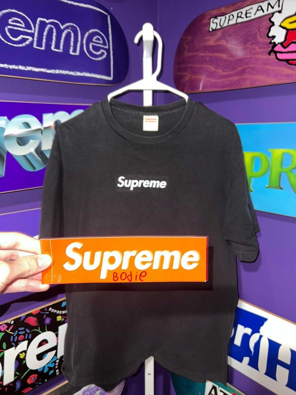 Supreme × Vintage Supreme 1999 Black Tonal Box Lo… - image 9