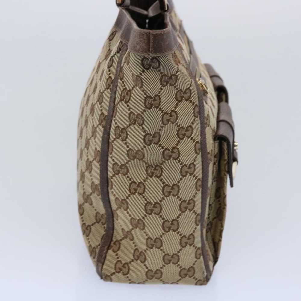 Gucci GUCCI GG Canvas Tote Bag Beige 146247 Auth … - image 4