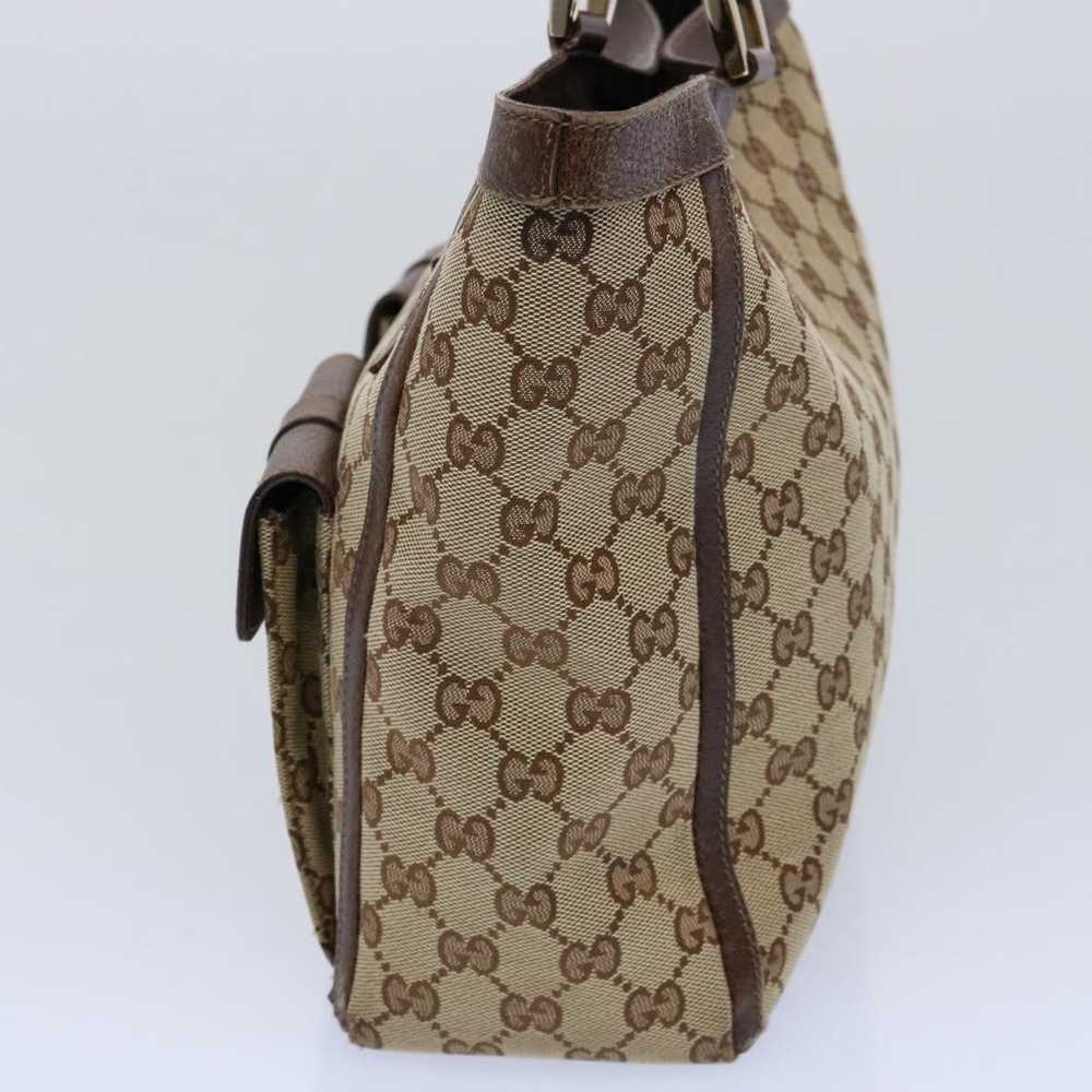 Gucci GUCCI GG Canvas Tote Bag Beige 146247 Auth … - image 5