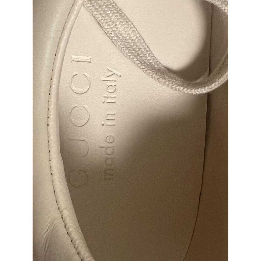 Gucci Rhyton leather low trainers - image 7