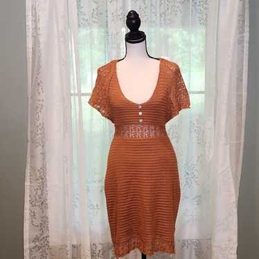 The Native One Crochet Dress Size Small