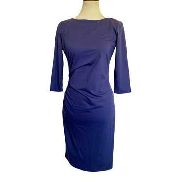J. McLaughlin Sage Navy Blue Dress