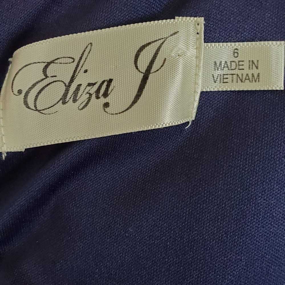 Eliza J Multicolored Printed Short Sleeve Jersey … - image 5
