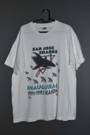 Sportswear × Vintage San Jose Sharks 1991-1992 se… - image 1