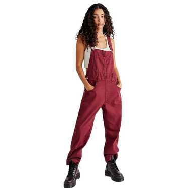 We The Free Twisted Cuff Overalls EUC