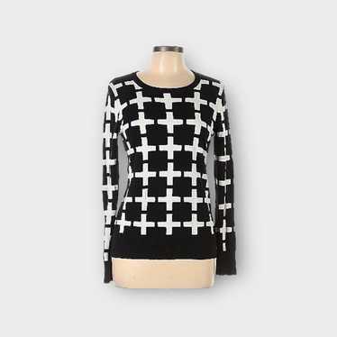 Merona Merona | Cross Print Pullover Sweater | Lar