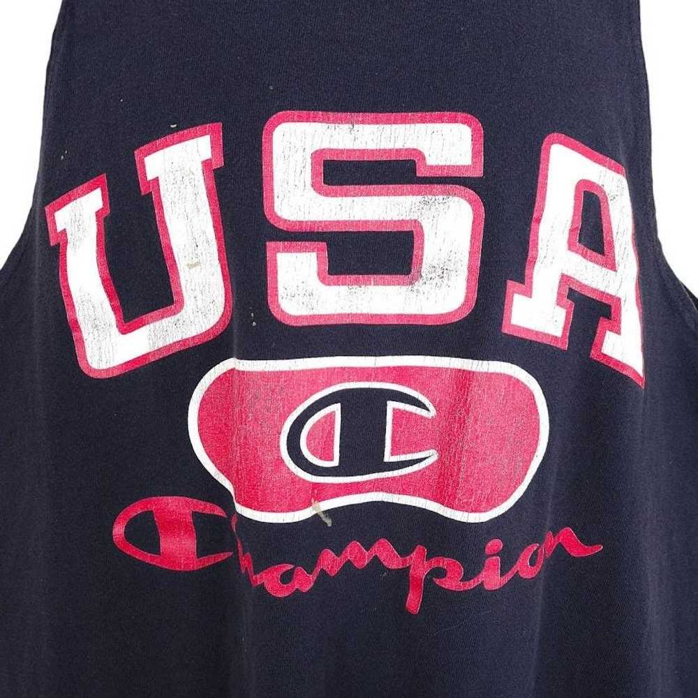 Vintage Vintage Team USA Champion Tank Top Mens S… - image 2