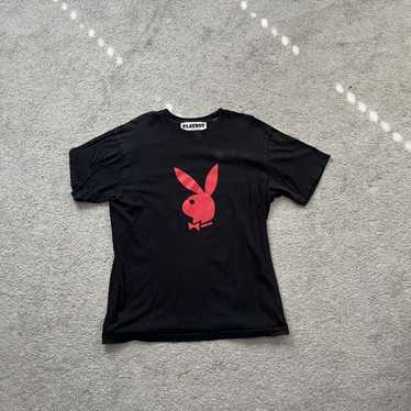Playboy Playboy Bunny shirt black and red