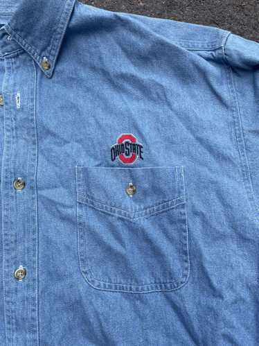 Streetwear × Vintage Denim Ohio State Long Sleeve