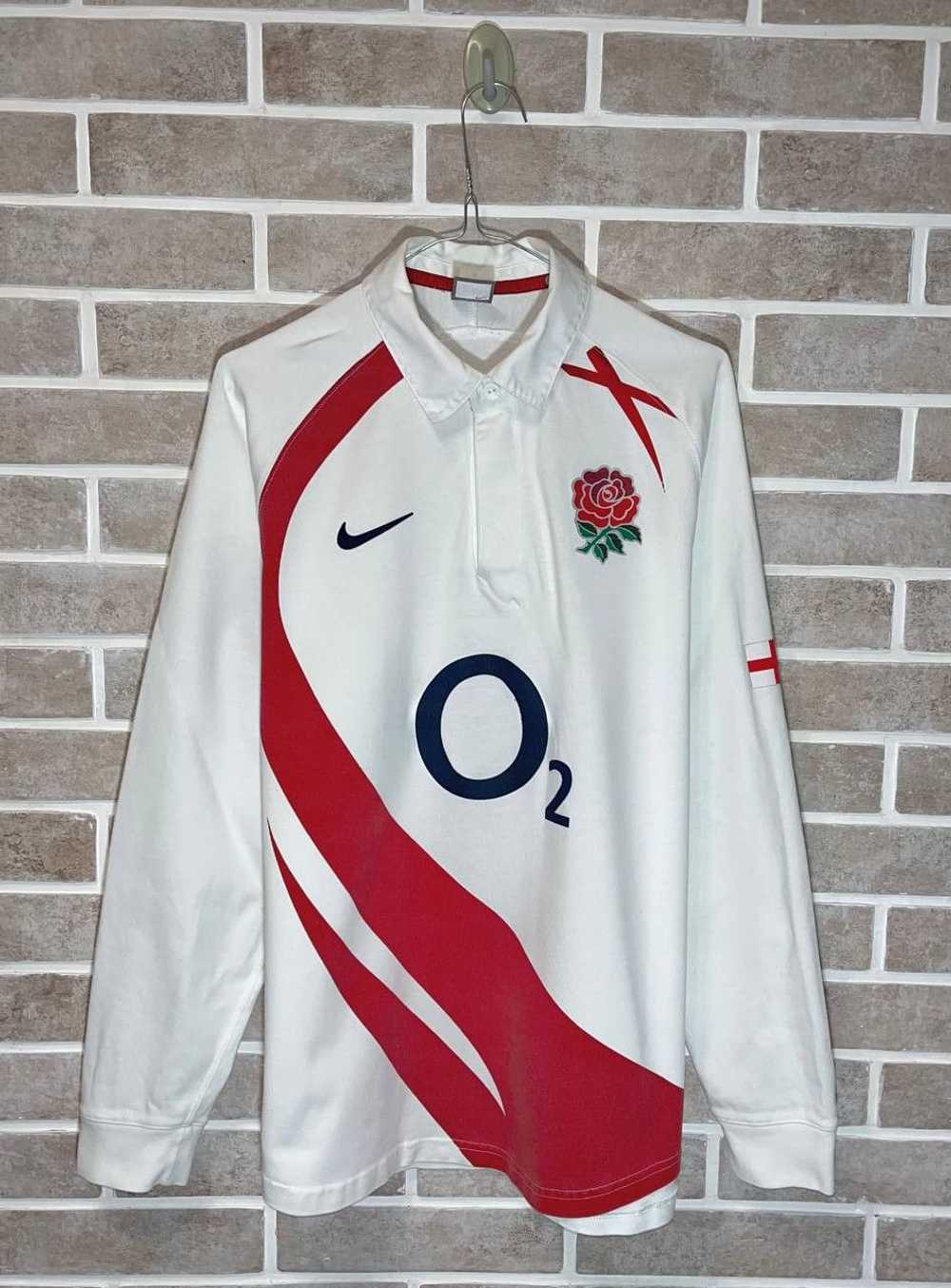 England Rugby League × Nike × Vintage England Uni… - image 1