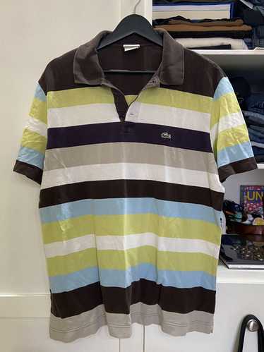 Lacoste Lacoste Multicoloured Striped Polo Shirt - image 1