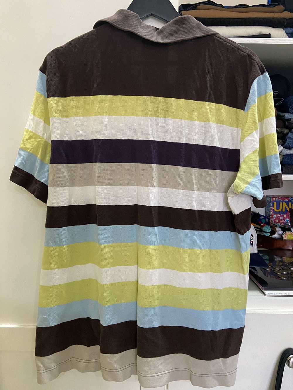 Lacoste Lacoste Multicoloured Striped Polo Shirt - image 8