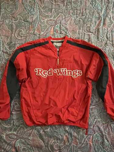 Majestic × NHL × Vintage Rare Vintage Detroit Red 