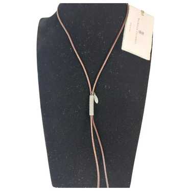 Brunello Cucinelli Silver long necklace - image 1