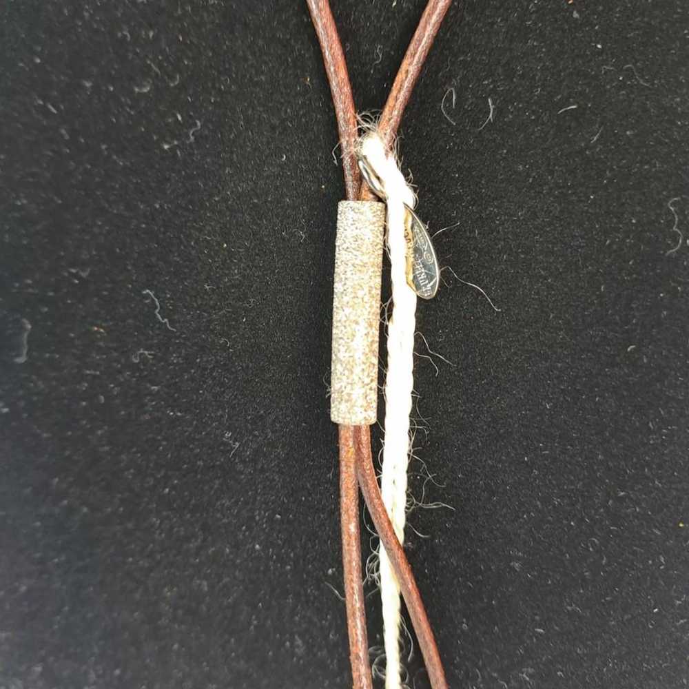 Brunello Cucinelli Silver long necklace - image 3