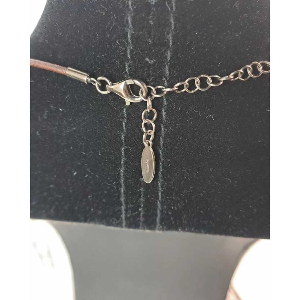 Brunello Cucinelli Silver long necklace - image 4