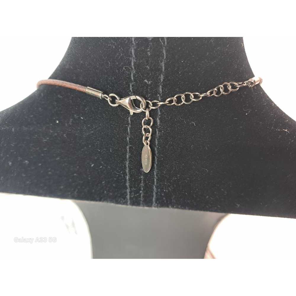 Brunello Cucinelli Silver long necklace - image 8