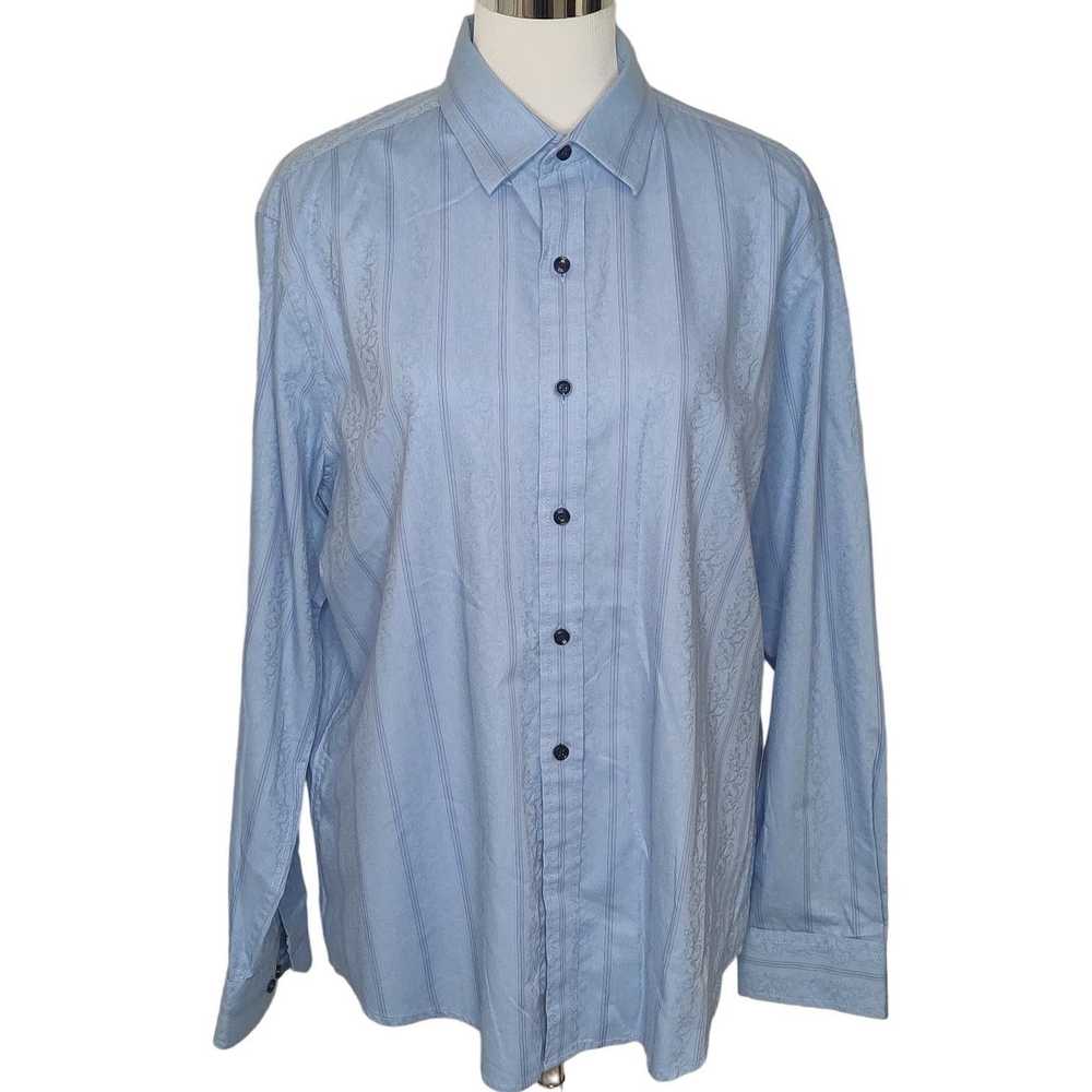 Tasso Elba Tasso Elba shirt long sleeve button up… - image 1