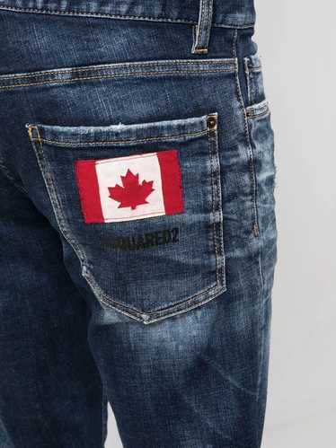 Dsquared2 DSQUARED COOL GUY JEANS FW23 CANADA FLAG