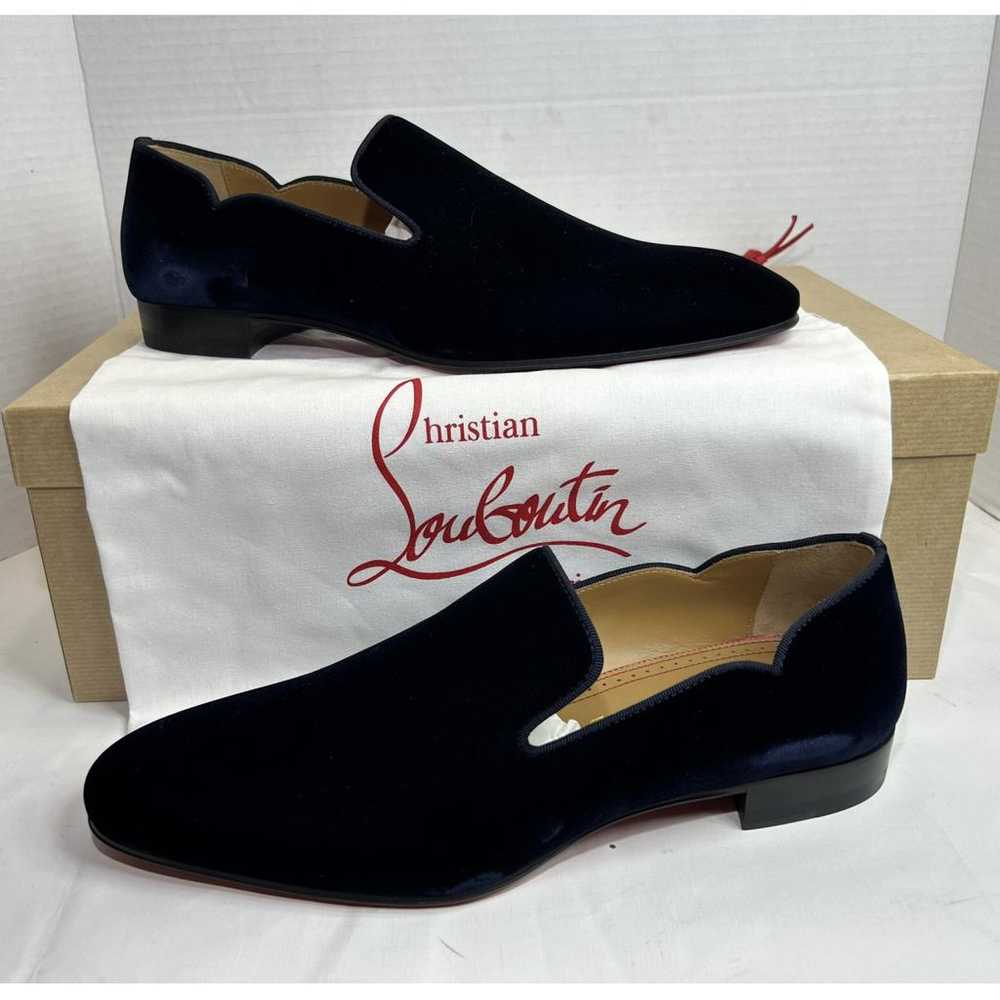 Christian Louboutin Velvet flats - image 3