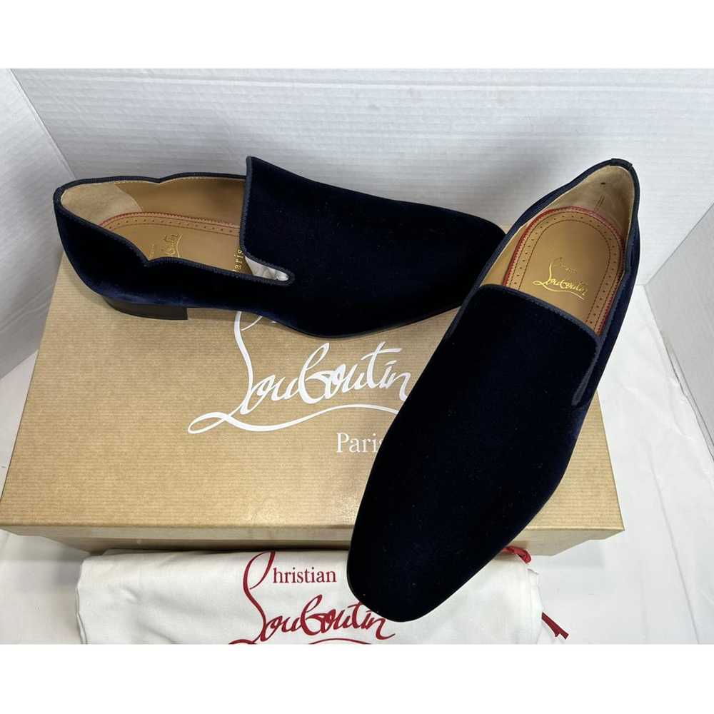 Christian Louboutin Velvet flats - image 9